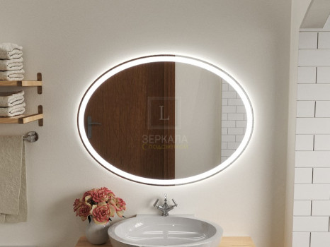 Зеркало с подсветкой для ванной комнаты Ардо 135х70 см