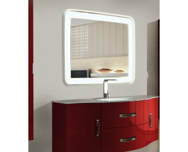 Зеркало для ванной с LED подсветкой Милан 90х90 см